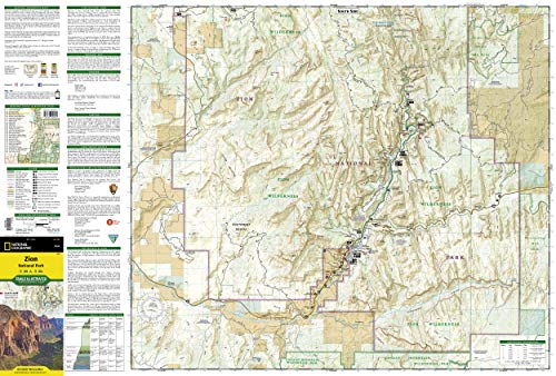 Utah National Parks [Map Pack Bundle] (National Geographic Trails Illustrated Map) | Pricepulse