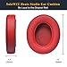 Professional Beats Studio Ear Pads Cushions Replacement by SoloWIT- Compatible with Beats Studio 2.0 & 3 Wired/Wireless with Soft Protein Leather/Noise Isolation Memory Foam/Strong Adhesive Tape