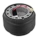 uxcell Black Mode OT-48 Steering Wheel Hub Boss Adapter Kit w Hex Wrench for Toyota