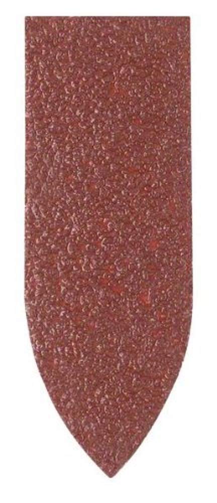 Bosch Accessories 2609256A40 Sanding Sheets for Delta Sander Set of 5 32 mm No Holes Grit Size G240 Velcro