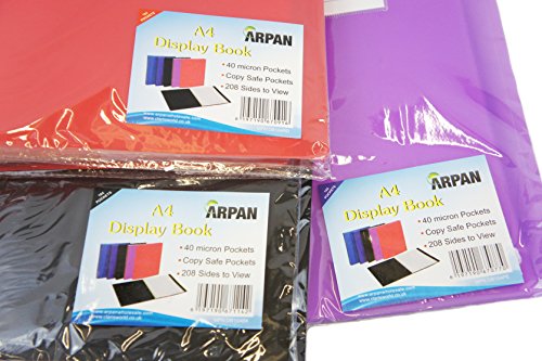 a4 display folder 100 pockets