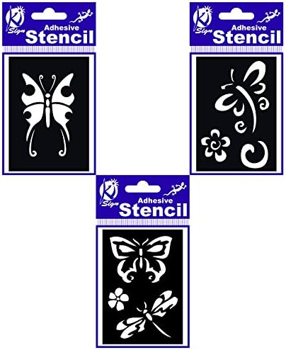 Shesto Butterflies Stencils