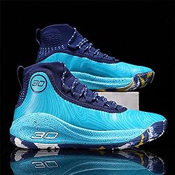 Angugu Mens Basketball Shoes High Top Fashion