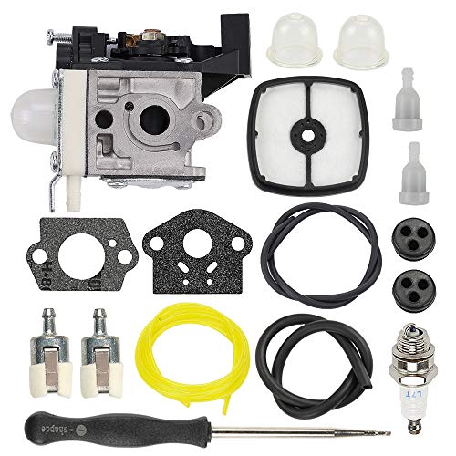 ATVATP A021001690 Carburetor for Echo SHC225 Carburetor SHC225S PPF225 PPF235ES PE225 GT225 GT225I GT225L GT225SF Trimmer A021001692 & A226001410 Air Filter