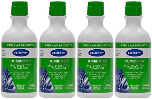 Essick Air 1970 Humidifier Bacteriostatic Treatment, 1-Quart, 4 Bottles