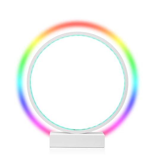 Smart Lamp,LANMU Smart Table Lamp Compatible with Alexa,Smart LED Lights Works with Google