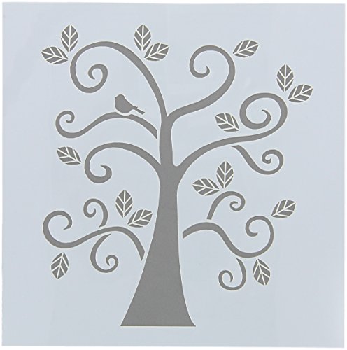 FolkArt Painting Stencil, 30610 Curly Tree