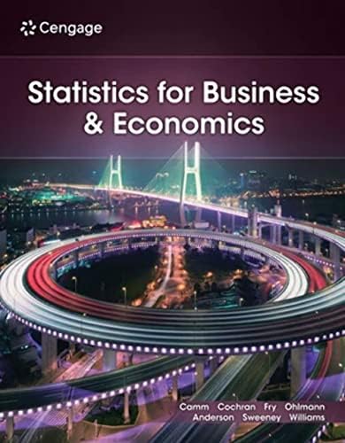 Essentials of Statistics for Business and Economics: Anderson