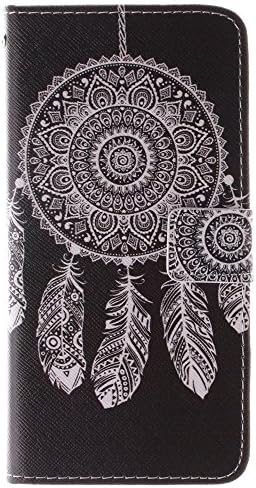 Zenfone 5 Case ASUS Zenfone 5 Kickstand Case,Bat King Black Wind Chimes Pattern Premium Leather Wallet Flip Kicstand Case Cover With Magnetic Closure For ASUS Zenfone 5 A501CG