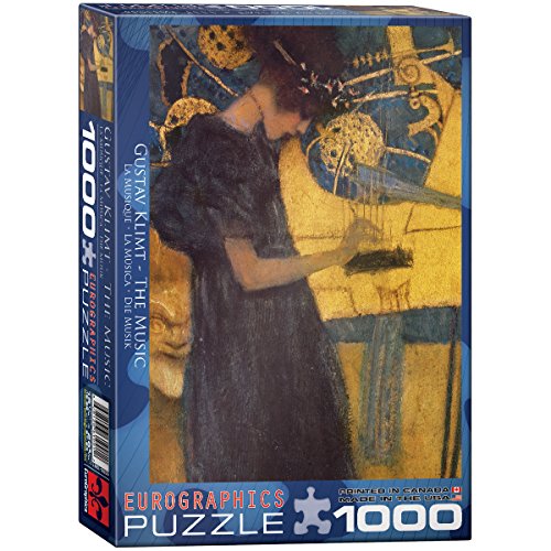 EuroGraphics Die Musik by Gustav Klimt Puzzle (1000-Piece)