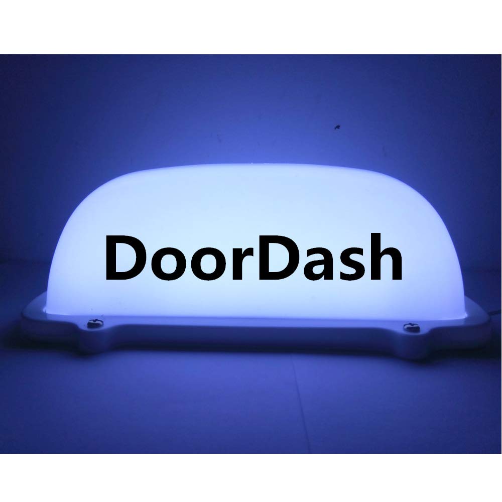 5V White LED USB charger DoorDash Top Light Roof DoorDash TOP light with 3Meter USB charger line and Magnet base