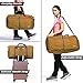Gonex 80L Packable Travel Duffle Bag Foldable Duffel Bags for Luggage Gym Sports Camping Travelling Cycling Storage Shopping Water & Tear Resistant Gold