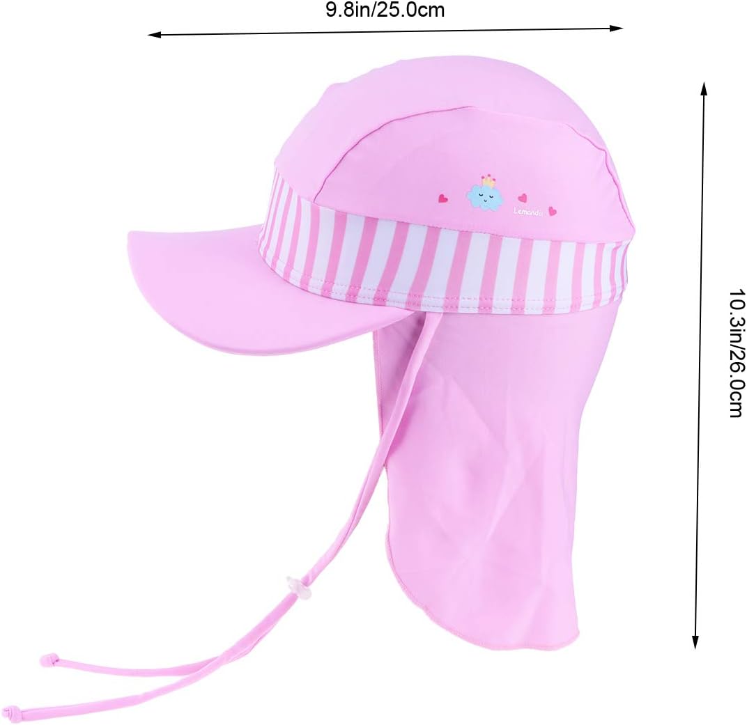 baby hat with neck cover