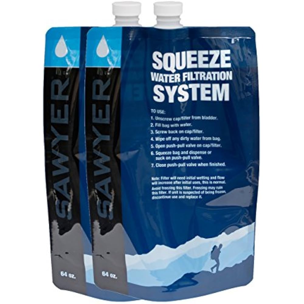 SP114 Squeezable Pouch Sawyer Squeeze Filter MINI Water Filtration