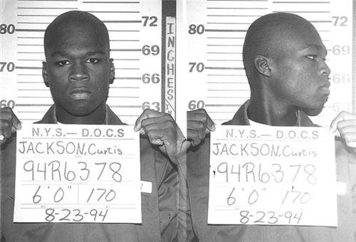 50 CENT MUG SHOT GLOSSY POSTER PICTURE PHOTO rap hip hop g unit fifty mugshot