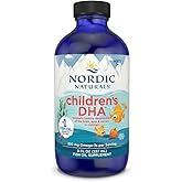 Nordic Naturals Children’s DHA, Orange - 8 oz for Kids - 530 mg Omega-3 with EPA & DHA - Brain Development & Function - Non-GMO - 96 Servings