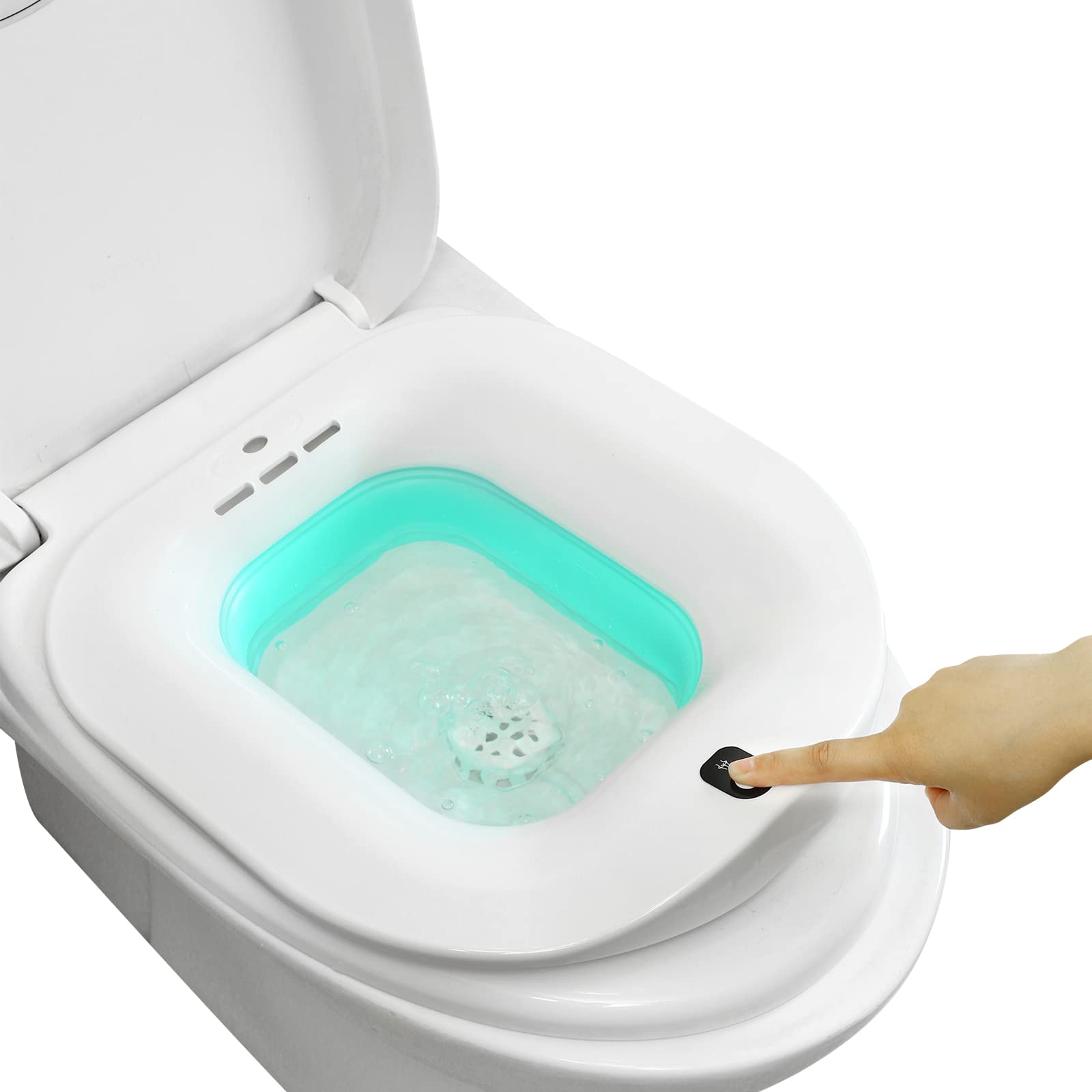 Photo 1 of Electric Sitz Bath- Foldable Postpartum Care Basin?Sitz Bath Tub for Soothes and Cleanse Vagina & Anal, Hemorrhoids and Perineum Treatment,Suitable for Women, Maternity, Pregnant Women, Elderly