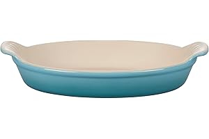 Le Creuset Stoneware Petite Oval Au Gratin Dish (Caribbean)