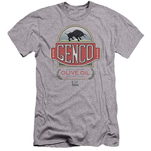 Godfather Genco Olive Oil Unisex Adult Canvas Brand T Shirt for Men and Women, Large