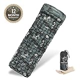 Hitorhike Backpack Sleeping Pad | Lightweight Camping Sleeping Bag Pad | Ultralight & Compact & Inflatable Air Mattress Pad-Insulated Air Mat | for Camp,Backpacking,Hiking,Scouts,Travel