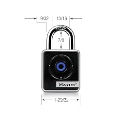 Master Lock Padlock, Indoor Personal Use Bluetooth