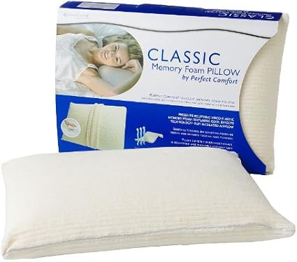 Perfect Comfort Classic Memory Foam Pillow Standard Amazon Ca