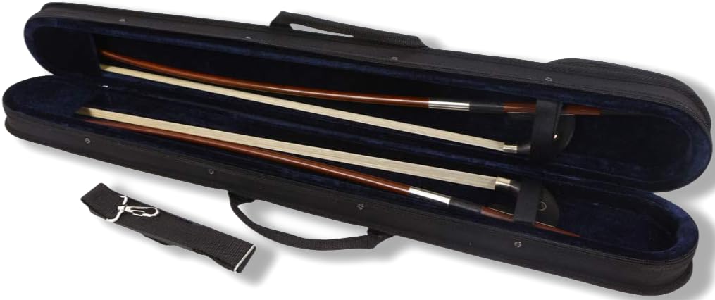 Upright Double Bass Bow Case string bass case for Bass Bow German French Style Hold 2pcs Bow Bag Box