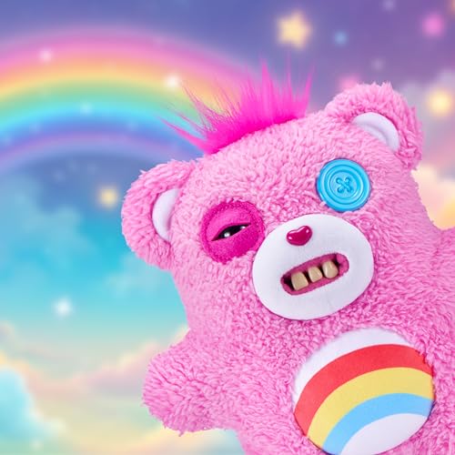 Fuggler Care Bears Plush 9" (Cheer Bear)
