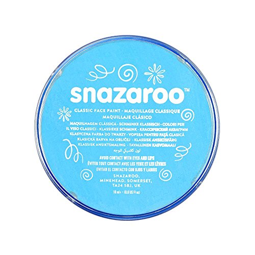 Snazaroo Classic Face Paint, 18ml, Turquoise