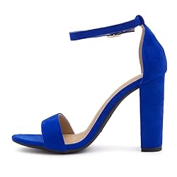 Herstyle Women’s Chunky Block Heels – Open Toe