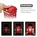 MECO Bedside Lamp, Touch Sensor LED Table Lamp Dimmable USB Nightlight for Home Restaurant Bedroom Decor Novelty Thanksgiving (Not Included Batteries)