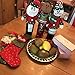 3D Christmas Wine Bottle Cover 3PCS Holiday Wine Bottle Décor for Home Party, Wine Bottle Sweater Santa Snowman Reindeer