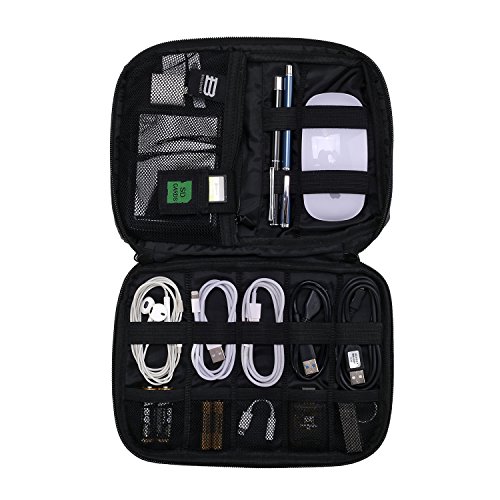 BAGSMART-Small-Travel-Electronics-Cable-Organizer-Bag-for-Hard-Drives-Cables-Charger