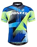 sponeed Men's Bicycling Jersey Bike Cloth Cycling Shirts Tops Breathable Jacket