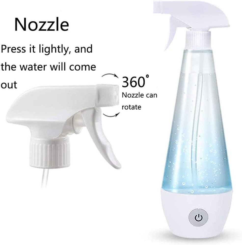 Portable sodium hypochlorite generator, San People,300 ML Home-made 84 Cleaning Multipurpose Household Sodium Hypochlorite Generator Machine urifier for Hotel Home Office