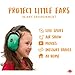 Ems for Kids Earmuffs - Silver. The Original Folding Children's Earmuff Since 2007. Use at Loud Events Including NASCAR, air Shows, Concerts, Festivals and More! …