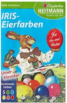 Iris-Eierfarben Tabletten (3er Pack)