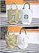 Starbucks New Logo Canvas Anywhere Tote Bag, Shopping Lunch Bag Limited Edition Authentic (Khaki)