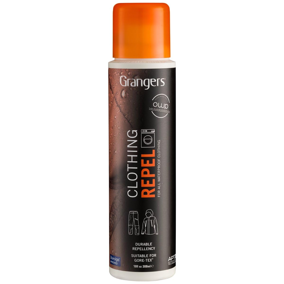 Grangers Clothing Repel | 300ml | Durable Waterproofer for all Outdoor Clothing| Water Proof Jacket Wash-In Proofer…