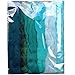 Magic Wool Fiber for Needle Felting Wool Fairies, Angels, Mermaids and Waldorf Dolls. Super soft Merino Roving, hand dyed BFL Luster Wool and sparkling Firestar. Multi Fiber Sampler 1oz Teal Multi