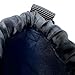 Original Lensball Bag - Protective Crystal Ball Bag - Space Grey Woven Neoprene with Velvet Interior - 80 mm