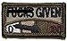 Zero Fs Given Meter 1x2 Military Patch / Morale Patch - Multiple Colors (Desert Tan)