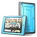 Fire HD 10 Case, SUPCASE [Heavy Duty] Case for 2015 Release Amazon Fire HD 10 Tablet 5th Generation [Unicorn Beetle PRO Series] Rugged Hybrid Protective Cover w Builtin Screen Protector (Blue/Black)