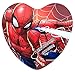 Marvel Spiderman Design Valentines Day Heart Tin with Milk Chocolate Candy, 3.38 Ouncethumb 3