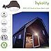hykolity LED Barn Light 8800lm 80W Dusk to Dawn Yard Light with Photocell, Outdoor Security/Area Light, 250W-400W MH/HPS Replacement, 5000K Daylight, Bronze Finish, ETL Listed
