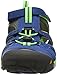 KEEN Unisex Seacamp II CNX Sandal, True Blue/Jasmine Green, 11 M US Little Kid