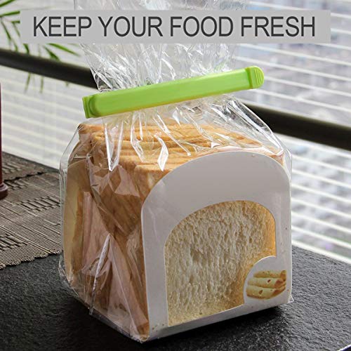 38 Pcs Food Sealing Clips Multi-colors Plastic Sealing Clip Fresh-Keeping Clamp Sealer for Food and Snack Bag,4 Size