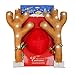 Goetland 88025 LED Lighted Christmas Reindeer Antler Costume Kit Car Decorations with Jingle Bells Christmas Accessories