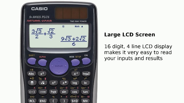Casio Fx 300es Plus Scientific Calculator Pink Buy Online In Uae - 