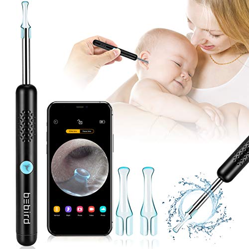 Ear Wax Removal Tool Kit, Wireless Ear Cleaner with Camera, 1080P FHD